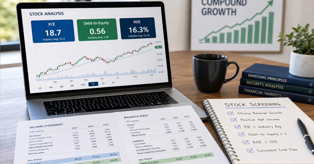 Pe Roe Using P/E Ratio, D/E, and ROE to Find Stocks | Kirk G. Meyer
